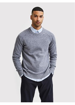 Selected Homme Sweter New Coban 16079780 Szary Regular Fit ze sklepu MODIVO w kategorii Swetry męskie - zdjęcie 188419119
