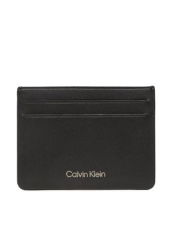 Calvin Klein Etui na karty kredytowe Ck Concise Cardholder 6Cc K50K510601 Czarny ze sklepu MODIVO w kategorii Etui - zdjęcie 188419225