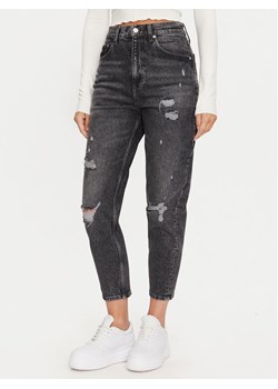 Tommy Jeans Jeansy DW0DW19620 Czarny Mom Fit ze sklepu MODIVO w kategorii Jeansy damskie - zdjęcie 188419248