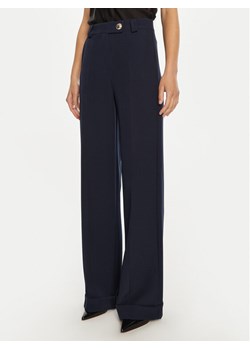 Maryley Spodnie materiałowe 24IB563/43BL Granatowy Regular Fit ze sklepu MODIVO w kategorii Spodnie damskie - zdjęcie 188419305