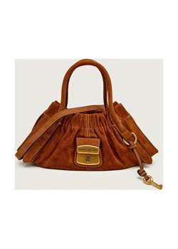Marc Jacobs Kuferek THE SUEDE CRISTINA SMALL SATCHEL | zamsz ze sklepu Gomez Fashion Store w kategorii Kuferki - zdjęcie 188422625