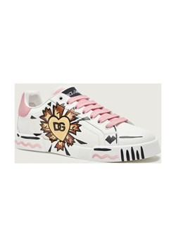 Dolce & Gabbana Skórzane sneakersy BASSA ze sklepu Gomez Fashion Store w kategorii Buty sportowe damskie - zdjęcie 188422638