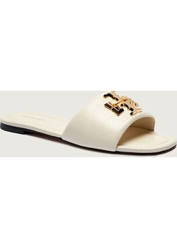 TORY BURCH Skórzane klapki ELEANOR ze sklepu Gomez Fashion Store w kategorii Klapki damskie - zdjęcie 188422656