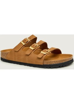 Birkenstock Skórzane klapki Florida Fresh | narrow fit ze sklepu Gomez Fashion Store w kategorii Klapki damskie - zdjęcie 188422659