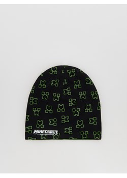 Reserved - Czapka Minecraft - czarny ze sklepu Reserved w kategorii Czapki dziecięce - zdjęcie 188423747