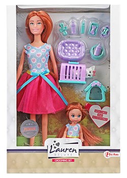 Toi-Toys Lalka "Lauren" z akcesoriami - 3+ ze sklepu Limango Polska w kategorii Zabawki - zdjęcie 188423839