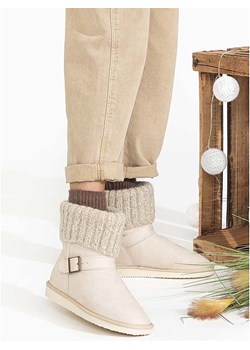 Blackfield Botki zimowe "Kylie" w kolorze kremowym ze sklepu Limango Polska w kategorii Śniegowce damskie - zdjęcie 188423947