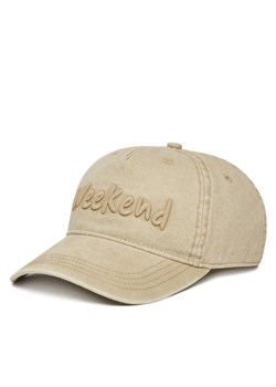 Czapka z daszkiem Weekend Max Mara Bruno 2525576024 Beżowy ze sklepu eobuwie.pl w kategorii Czapki z daszkiem damskie - zdjęcie 188424438