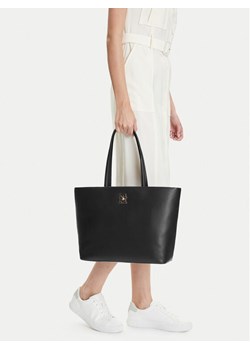 Torebka Tommy Hilfiger AW0AW17528 Czarny ze sklepu eobuwie.pl w kategorii Torby Shopper bag - zdjęcie 188424446