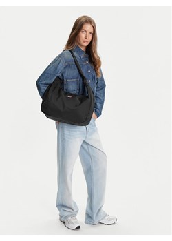 Torebka Tommy Jeans Tjw Urban Large AW0AW17569 Czarny ze sklepu eobuwie.pl w kategorii Torby Shopper bag - zdjęcie 188424495