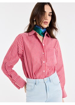 Mohito - Koszula oversize - czerwony ze sklepu Mohito w kategorii Koszule damskie - zdjęcie 188424947