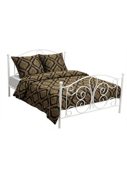 Białe łóżko do sypialni 120x200 cm dąb Z1-F39 ze sklepu Edinos.pl w kategorii Łóżka i materace - zdjęcie 188426147