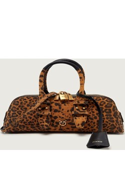 Pinko Kuferek BOWLING | zamsz ze sklepu Gomez Fashion Store w kategorii Kuferki - zdjęcie 188426236