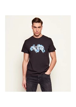 Versace Jeans Couture T-shirt Baroque Wave | Slim Fit ze sklepu Gomez Fashion Store w kategorii T-shirty męskie - zdjęcie 188427536
