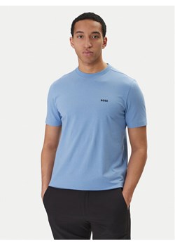 BOSS T-Shirt 50506373 Błękitny Regular Fit ze sklepu MODIVO w kategorii T-shirty męskie - zdjęcie 188427795
