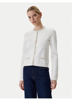 Guess Kardigan W6RR42 Z4422 Écru Regular Fit ze sklepu MODIVO w kategorii Swetry damskie - zdjęcie 188427799