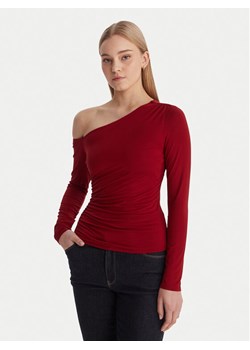 Guess Bluzka W6RP02 KC1J2 Czerwony Regular Fit ze sklepu MODIVO w kategorii Bluzki damskie - zdjęcie 188427865