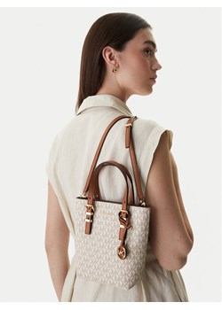 Torebka MICHAEL Michael Kors 32T5GQNC0B Brązowy ze sklepu eobuwie.pl w kategorii Kuferki - zdjęcie 188428526