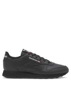 Sneakersy Reebok EO-CLASSIC LEATHER 100008497 W Czarny ze sklepu eobuwie.pl w kategorii Buty sportowe damskie - zdjęcie 188428585