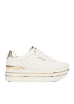 Sneakersy Nine West CEO-AW25-3C201 Biały ze sklepu eobuwie.pl w kategorii Buty sportowe damskie - zdjęcie 188428679