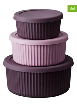 chic.mic Miski (3 szt.) w kolorze fioletowo-jasnoróżowym ze sklepu Limango Polska w kategorii Misy i tace dekoracyjne - zdjęcie 188429927
