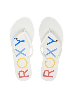 Roxy Japonki ARJL100876 Biały ze sklepu MODIVO w kategorii Klapki damskie - zdjęcie 188430038