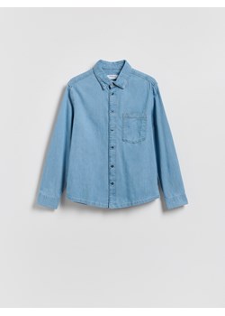 Reserved - Jeansowa koszula regular fit - niebieski ze sklepu Reserved w kategorii Koszule męskie - zdjęcie 188431656