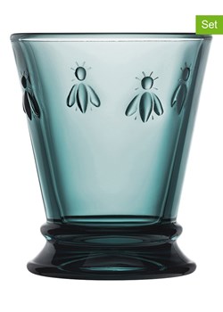 La Rochère France Szklanki (6 szt.) "Abeille" w kolorze niebieskim - 260 ml ze sklepu Limango Polska w kategorii Naczynia - zdjęcie 188431806