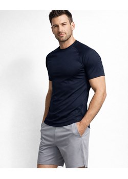 Koszulka sportowa termoaktywna granatowa Recea ze sklepu Recea.pl w kategorii T-shirty męskie - zdjęcie 188432347