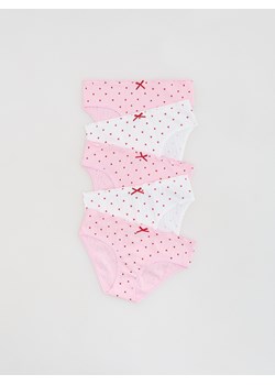 Reserved - Wzorzyste majtki 5 pack - biały ze sklepu Reserved w kategorii Majtki dziecięce - zdjęcie 188432705