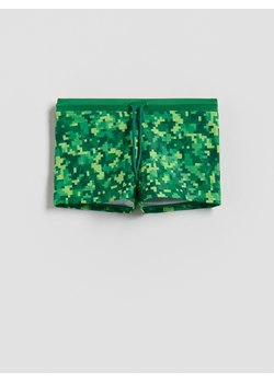 Reserved - Szorty kąpielowe - ciemnozielony ze sklepu Reserved w kategorii Kąpielówki chłopięce - zdjęcie 188432725