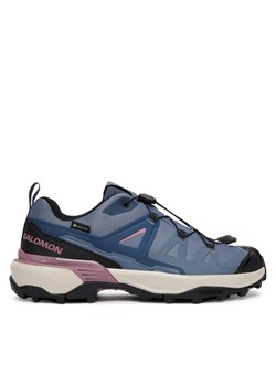 Trekkingi Salomon X Ultra 360 Gore-Tex L49227000 Niebieski ze sklepu eobuwie.pl w kategorii Buty trekkingowe damskie - zdjęcie 188433236