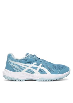 Buty halowe Asics Upcourt 6 Gs 1074A045 Niebieski ze sklepu eobuwie.pl w kategorii Buty sportowe dziecięce - zdjęcie 188433259