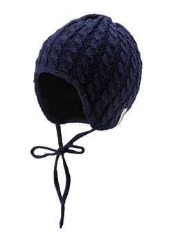 Sterntaler Czapka w kolorze granatowym z wiązaniem ze sklepu Limango Polska w kategorii Czapki dziecięce - zdjęcie 188433978