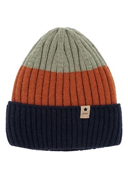 MaxiMo Czapka beanie w kolorze zielono-pomarańczowo-granatowym ze sklepu Limango Polska w kategorii Czapki dziecięce - zdjęcie 188434038
