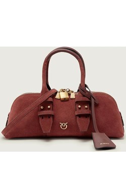 Pinko Kuferek | zamsz ze sklepu Gomez Fashion Store w kategorii Kuferki - zdjęcie 188434459