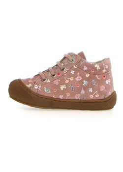 Naturino Skórzane buty "Cocoon" w kolorze szaroróżowym do nauki chodzenia ze sklepu Limango Polska w kategorii Buciki niemowlęce - zdjęcie 188435138