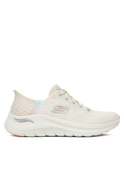 Skechers Sneakersy Arch Fit 2.0 150066/NTPK Beżowy ze sklepu MODIVO w kategorii Buty sportowe damskie - zdjęcie 188435157