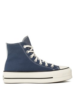Converse Trampki Ctas Lift Hi A03821C Granatowy ze sklepu MODIVO w kategorii Trampki damskie - zdjęcie 188435159
