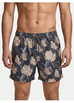 BOSS Szorty kąpielowe Iris 50555111 Szary Regular Fit ze sklepu MODIVO w kategorii Kąpielówki - zdjęcie 188435165