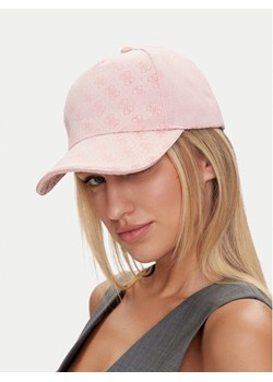 Guess Czapka z daszkiem AW5155 POL03 Różowy ze sklepu MODIVO w kategorii Czapki z daszkiem damskie - zdjęcie 188435176