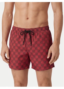 HUGO Szorty kąpielowe Aaron 50556792 Czerwony Regular Fit ze sklepu MODIVO w kategorii Kąpielówki - zdjęcie 188435219