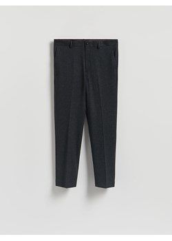 Reserved - Spodnie carrot z kantem - ciemnoszary ze sklepu Reserved w kategorii Spodnie męskie - zdjęcie 188435757