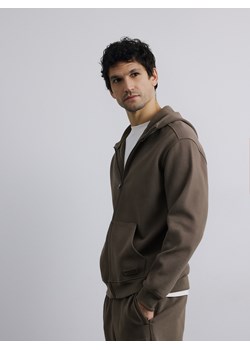 Reserved - Rozpinana bluza z kapturem - jasny zielony ze sklepu Reserved w kategorii Bluzy męskie - zdjęcie 188435867