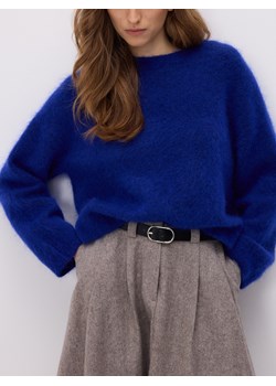 Reserved - Sweter z moherem i wełną - niebieski ze sklepu Reserved w kategorii Swetry damskie - zdjęcie 188436459