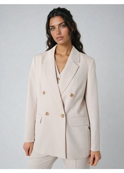 Sinsay - Żakiet z ozdobnymi guzikami - kremowy ze sklepu Sinsay w kategorii Marynarki damskie - zdjęcie 188436767