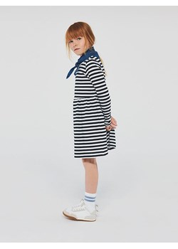 name it Sukienka "Vivia" w kolorze czarno-białym ze sklepu Limango Polska w kategorii Sukienki dziewczęce - zdjęcie 188436827