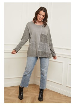 Curvy Lady Koszulka w kolorze szarym ze sklepu Limango Polska w kategorii Bluzki damskie - zdjęcie 188436949