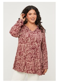 Curvy Lady Bluzka w kolorze czerwonym ze sklepu Limango Polska w kategorii Bluzki damskie - zdjęcie 188437078