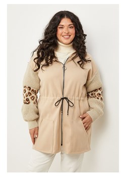 Curvy Lady Parka w kolorze beżowym ze sklepu Limango Polska w kategorii Kurtki damskie - zdjęcie 188437198